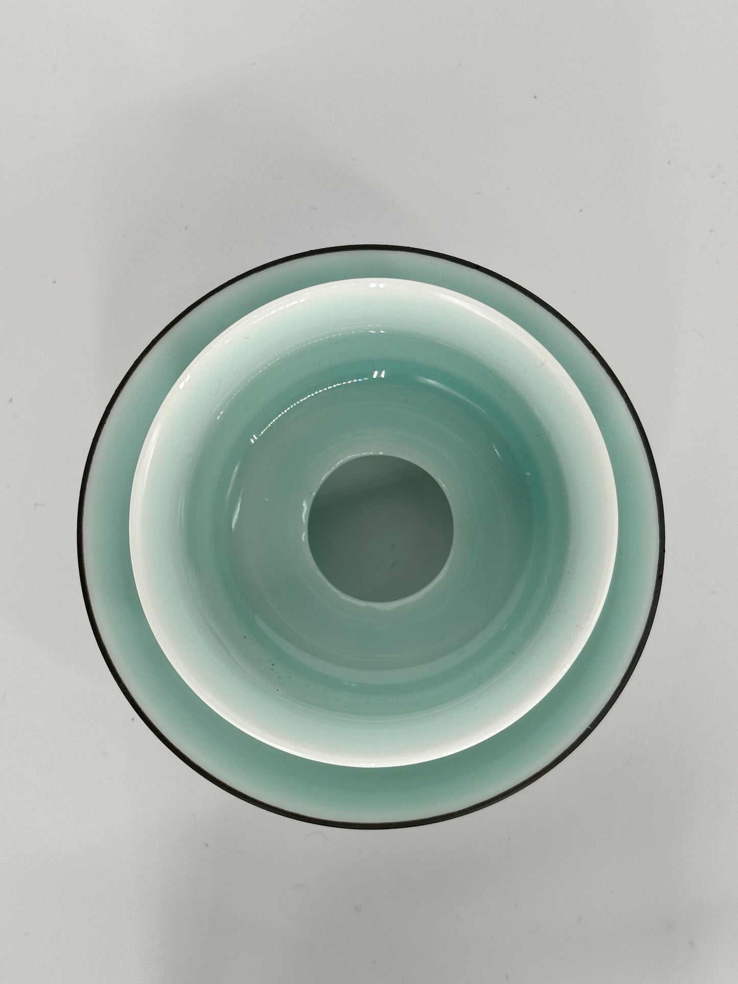 Jade Tree & Mountain 10 pieces Porcelain Tea Set