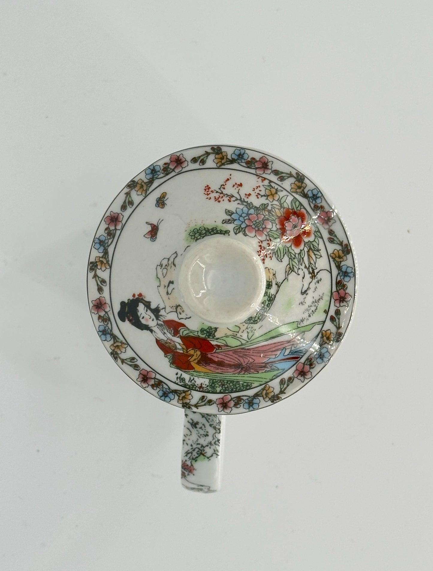 Ladies in a garden - Ceramic Art Tea Mug