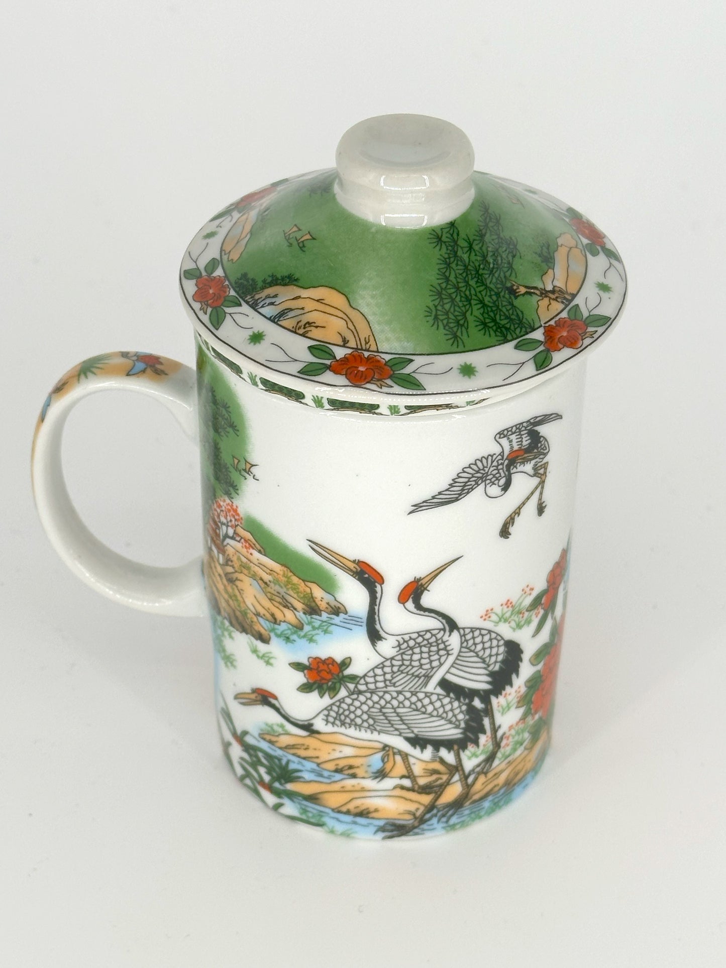 Cranes - Beautiful Art Ceramic Tea Mug
