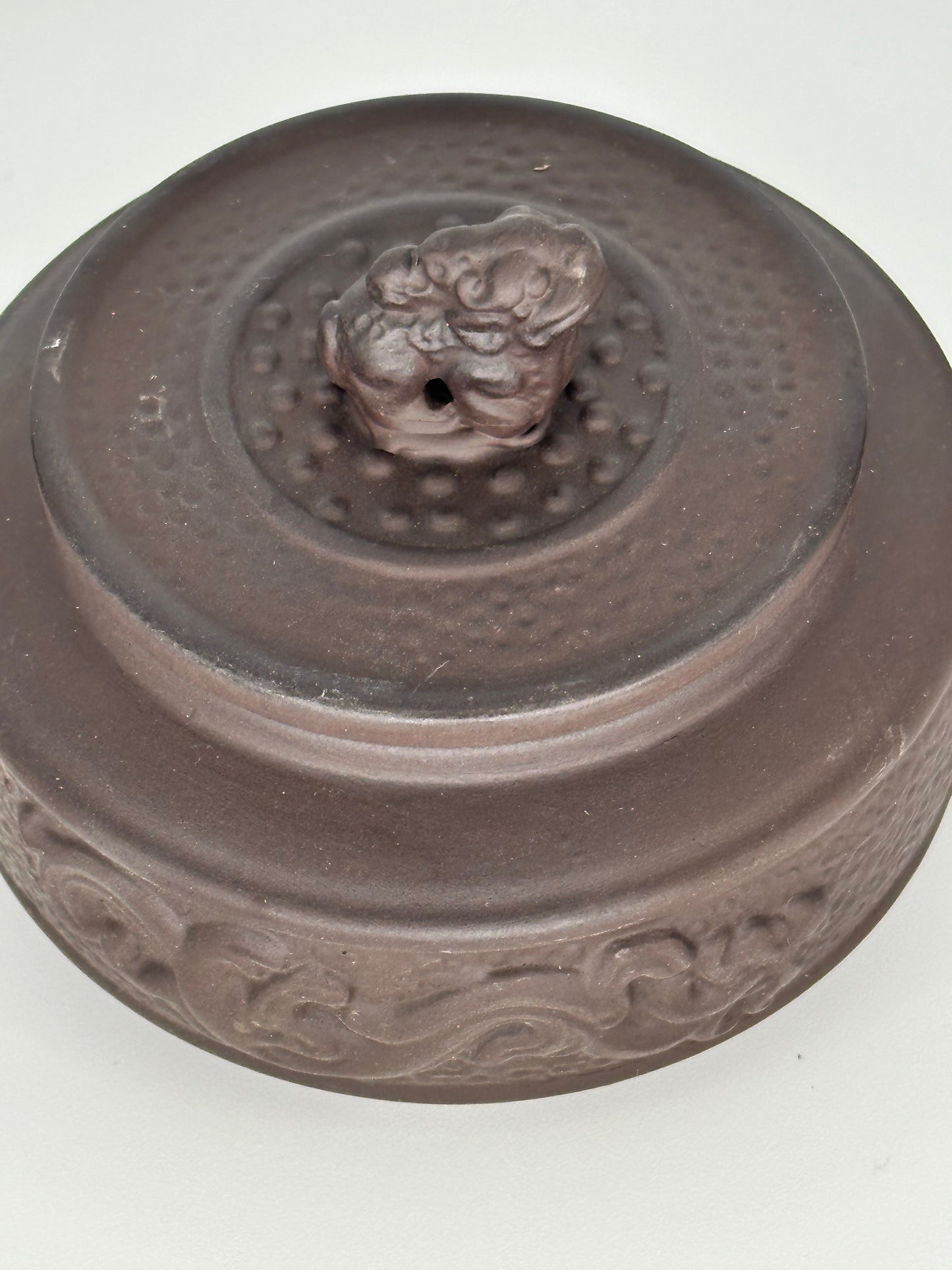 Clay Dragon Figure 5 pieces Tea Pot Set