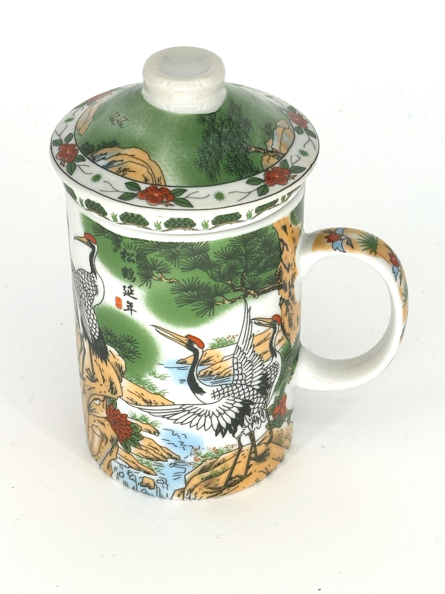 Cranes - Beautiful Art Ceramic Tea Mug
